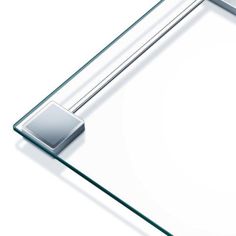 Sanitas Bathroom Scale / Body Weight Scale with LCD Display SGS 06 Glass