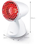 Sanitas SIL 06 Infrared Lamp 100W With Protective Grid & Goggles